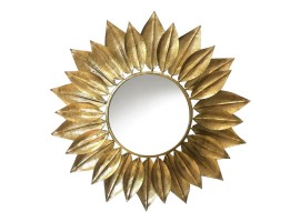 Espejo sol oro / plata